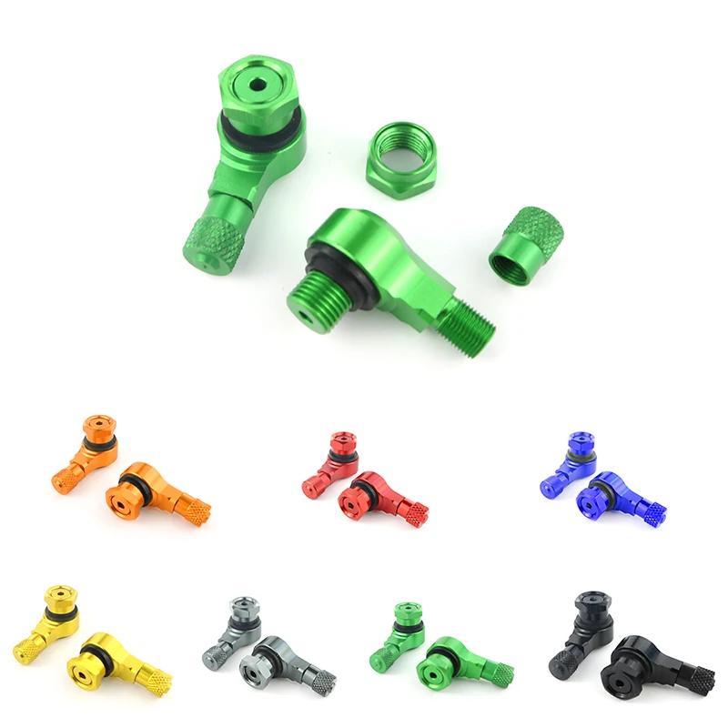 For Kawasaki Versys-X 250 300 Versys 650 1000 Motorcycle Aluminum 11.3 mm 2 PCS Motorcycle Tyre Tire Valves Tubeless Valve Stems