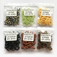 40 juegos de kits de servicio de inyector de combustible para bo-sch tipo Universal para kits de reparación 0280150943 0280150556