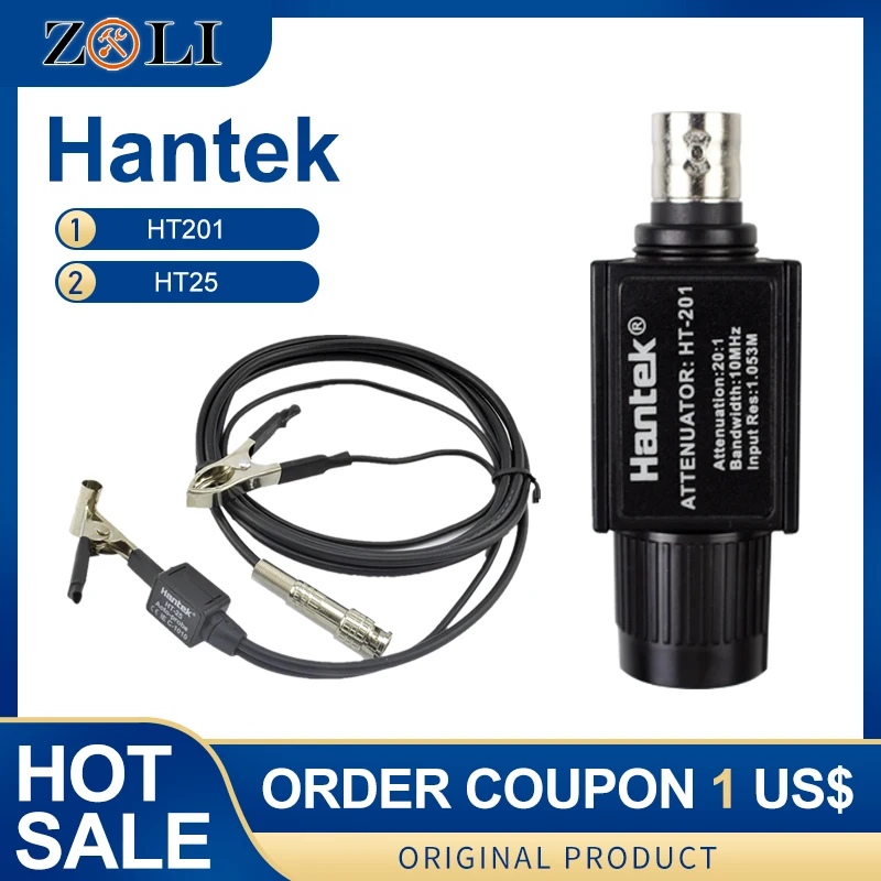 ¿Por qué el accesorio de sonda HT25 de Hantek es esencial para tu osciloscopio automotriz?