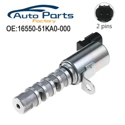 Nova válvula de controle de óleo solenóide vvt para suzuki grand vitara kizashi 2.4l nova vitara 1.4l 16550-51ka0-000 1655051ka0000