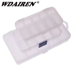 5/10/12 Compartments Fishing Tackle Box Storage Case Fly Fishing Lure Spoon Hook Bait Tackle Case Box Fishing Accessories Tools