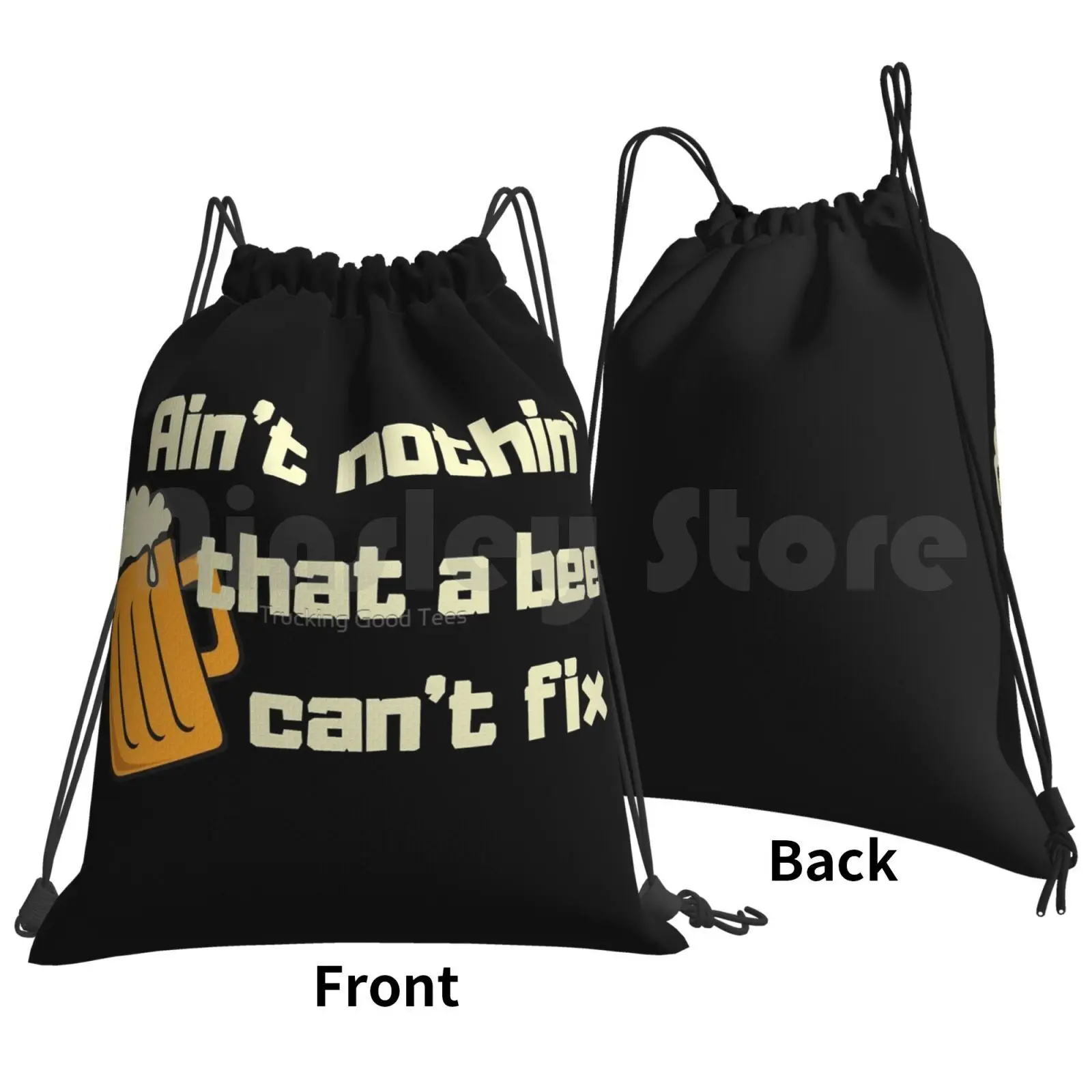 Aint Nothing A Beer Can't Fix Backpack Drawstring Bags Gym Bag Waterproof Thomas Rhett Beer Country Music Country Lyrics