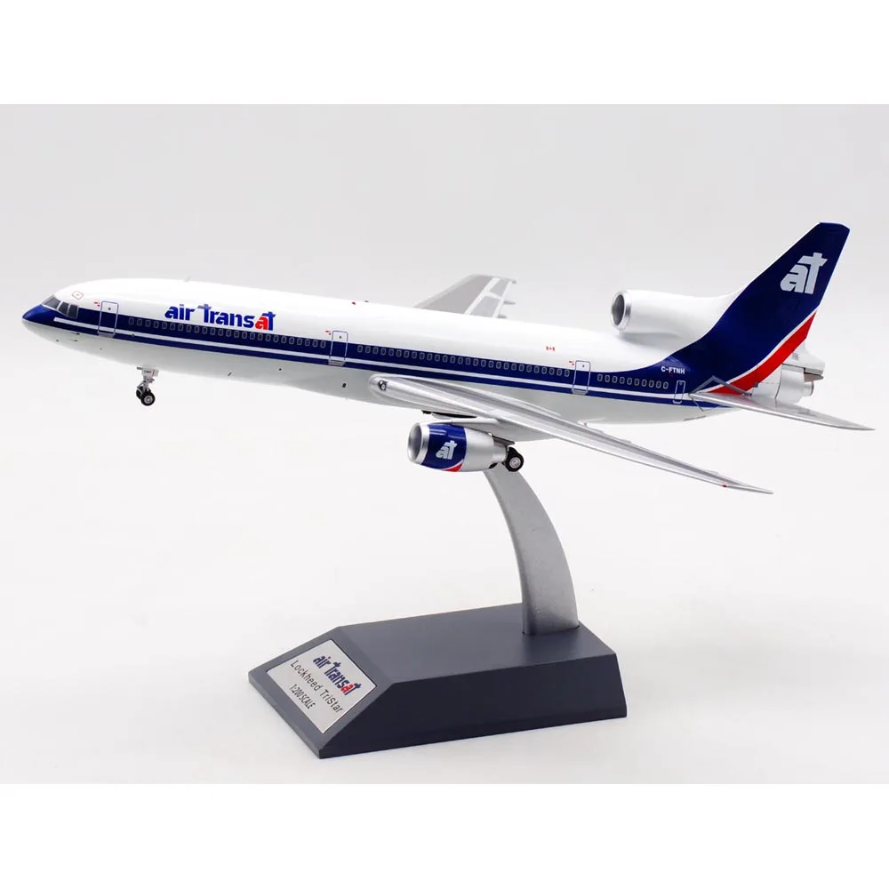 

Коллекционный самолет из сплава 1:200, INFLIGHT IF1011TS12P AIR TRANSAT LOCKHEED L-1011, литая под давлением модель самолета TriStar C-FTNH с подставкой