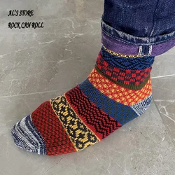 19040 Super Quality Cotton Flexible Winter Stockings Soft Thick Warm Stylish Durable Socks For Foot 24-28cm