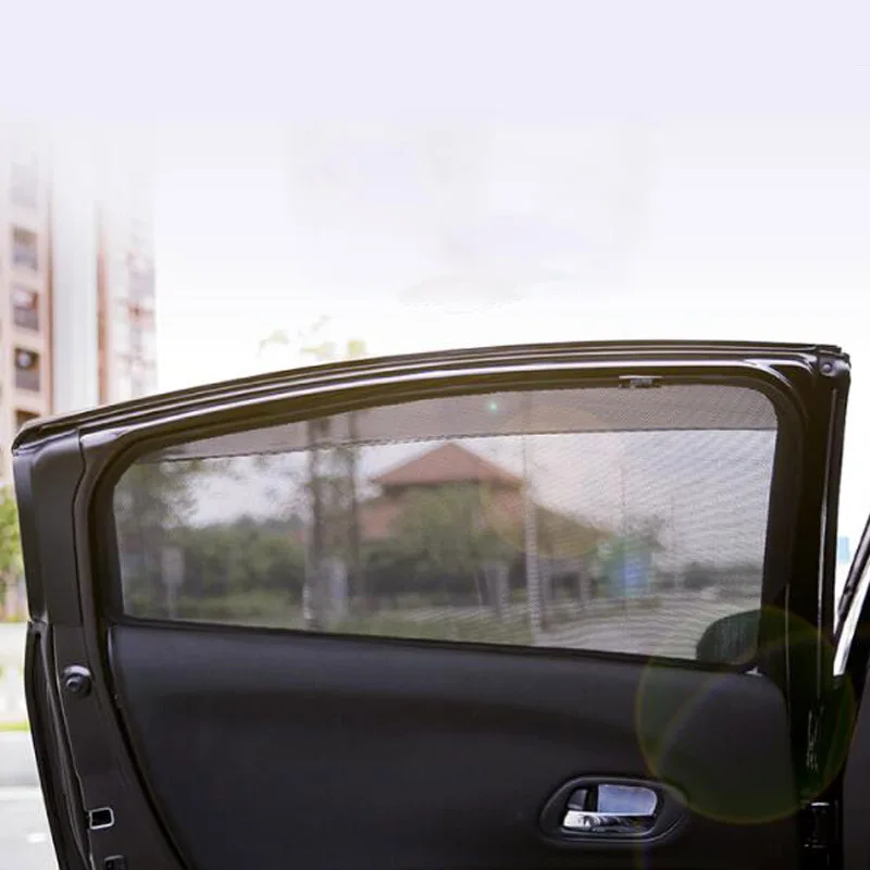 FOR SUBARU XV OUTBACK FORESTER 2008-2010 2011 2012 2013 2014 2015 2016 2017 2018 Magnetic Car Window Sunshade Car Door Sun Shade
