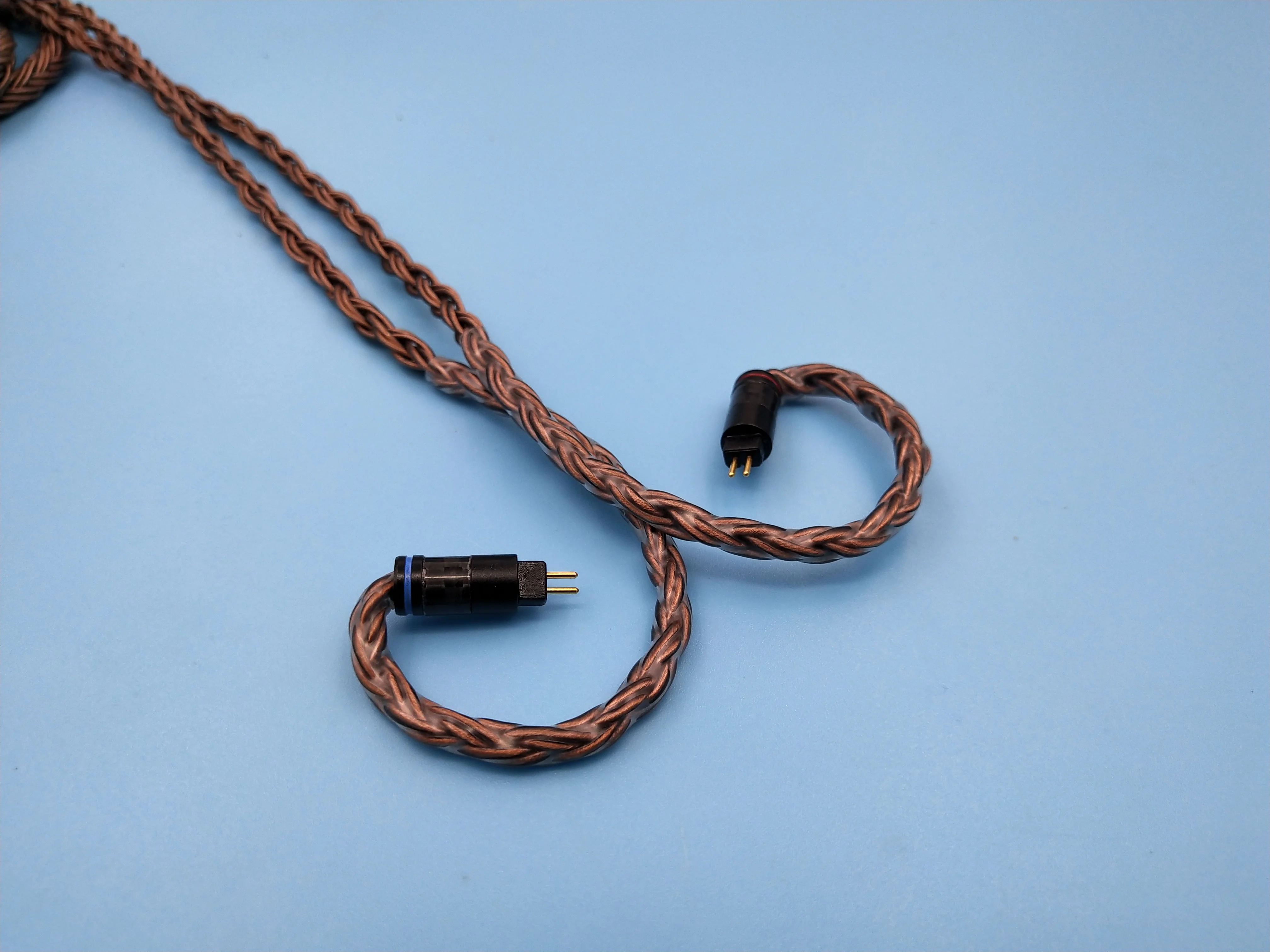 diy earphone upgrade cable 16 cores MMCX IM50 IE80 0.78mm 2pin 0.75mm TF10 A2DC