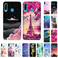 TPU Cute Painting Soft Silicone Phone Case For Huawei P30 Lite MAR-LX1M P30Lite MAR-L01A P30 Lite MAR-L21MEA Back cover 6.15