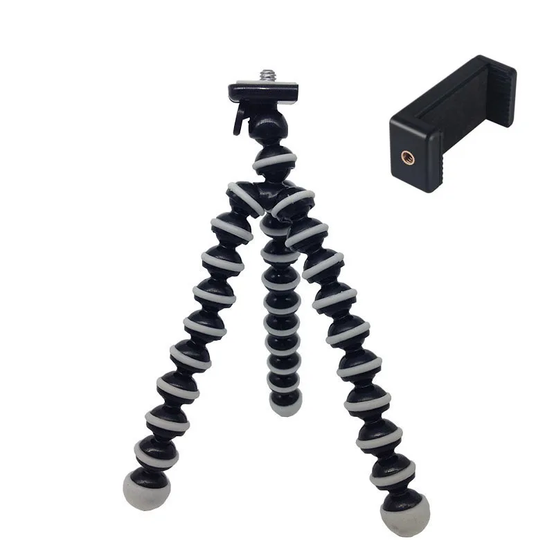 

Mini S Size Flexible Octopus Tripod Desk Lazy Phone Bracket Stand Holder Tripods With Phone Clamp Bracket for Mobile Phone