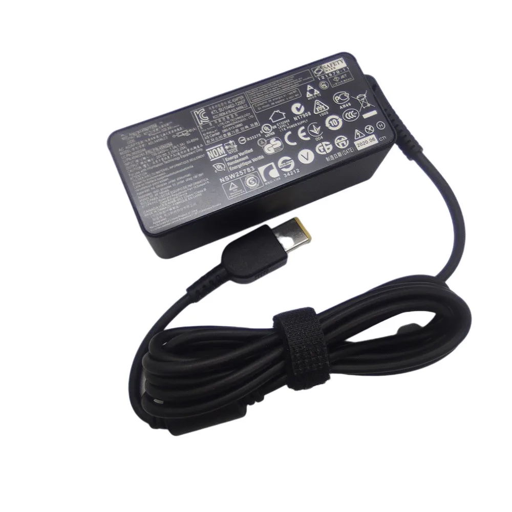 20V 2.25A 45W USB محمول AC محول الطاقة شاحن لينوفو اليوغا 2 11 11S S1 K2450 T431S X230 X240 X240S E575 ADLX45NCC3A