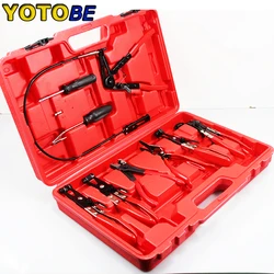 9Pcs Hose Clamp Ring Plier Clip Set Flexible Cable Plier Swivel Jaw Tool Remover Auto Hand Tool Set