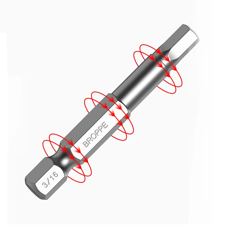 10Pcs 1/4” Hex Imperial Electric Screwdriver Bit S2 Alloy Steel Key Screwdriver Socket Power Driver Tool 50/100mm Long