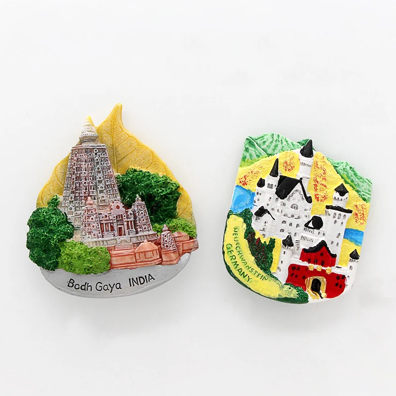 ألمانيا كولونيا كاتدرائية برلين هايدلبرغ نايكال دريسدن ميونيخ ألمانيا السياحة تذكارية الثلاجة المغناطيسي الثلاجة ملصقات #3