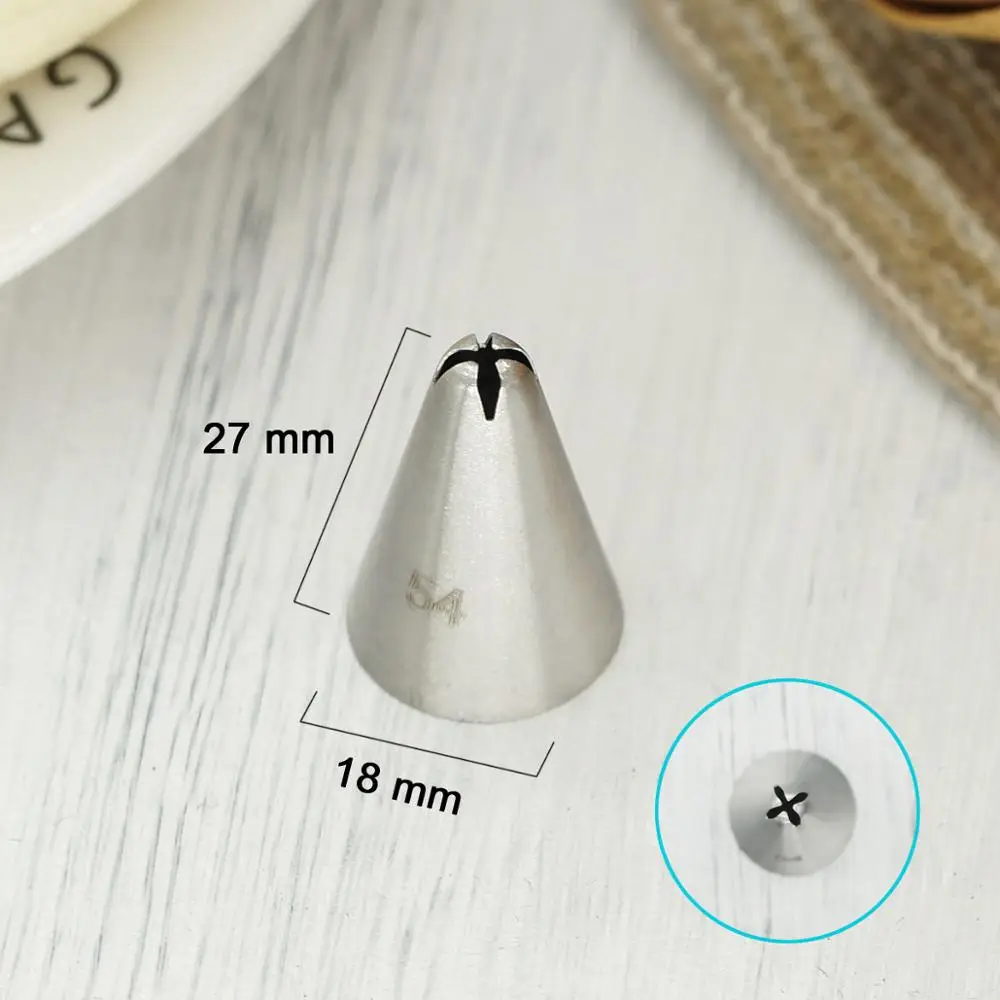 Small Size Closed Star Shape Piping Nozzle For Pasting Cream Cake Cupcake Decorating Icing Tips DIY Baby Snack Meringue