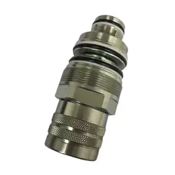 Replace 6680018 Hydraulic Female Flat Quick Coupling For Bobcat Hydraulic Coupling Old Style 46mm Thread Outer Diameter