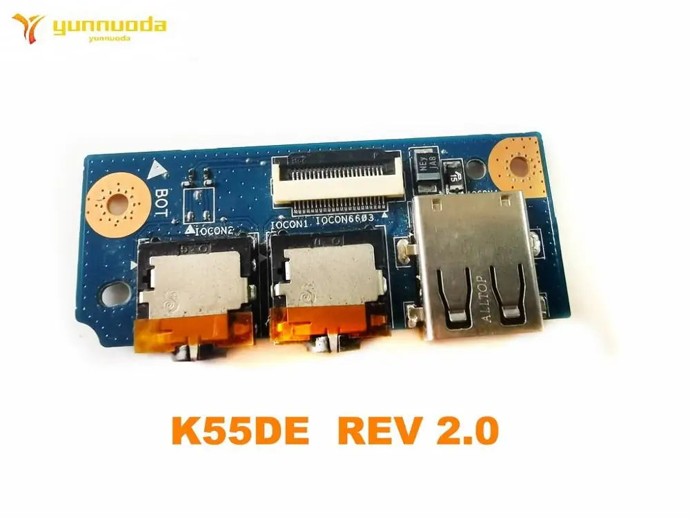 Original for ASUS K54DE USB board  audio  board  K55DE  REV 2.0  tested good free shipping