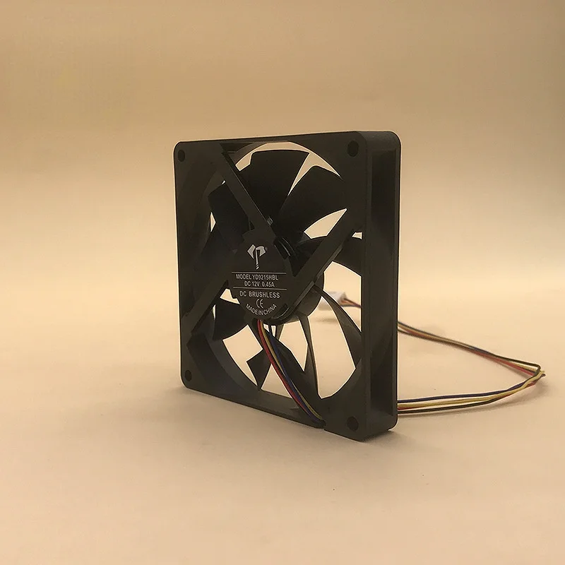 DC 9215 5V 12V 24V 0.45a Ball Bearing Four-Wire PWM Temperature Control Speed Control Chassis CPU Cooling Fan 9cm