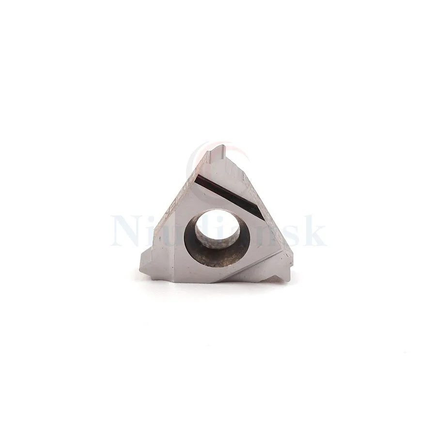 Inserto roscado CNC 16ER11W K15 16ER14W K15 16IR 11W K15 16IR 14W K15, inserto de carburo adecuado para procesamiento de aluminio y cobre