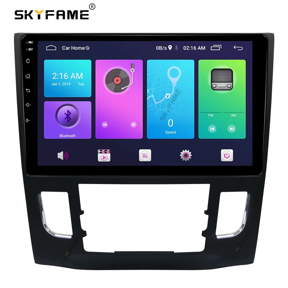SKYFAME, автомобильная рамка, адаптер для Android, аксессуары для панели для Honda Crider
