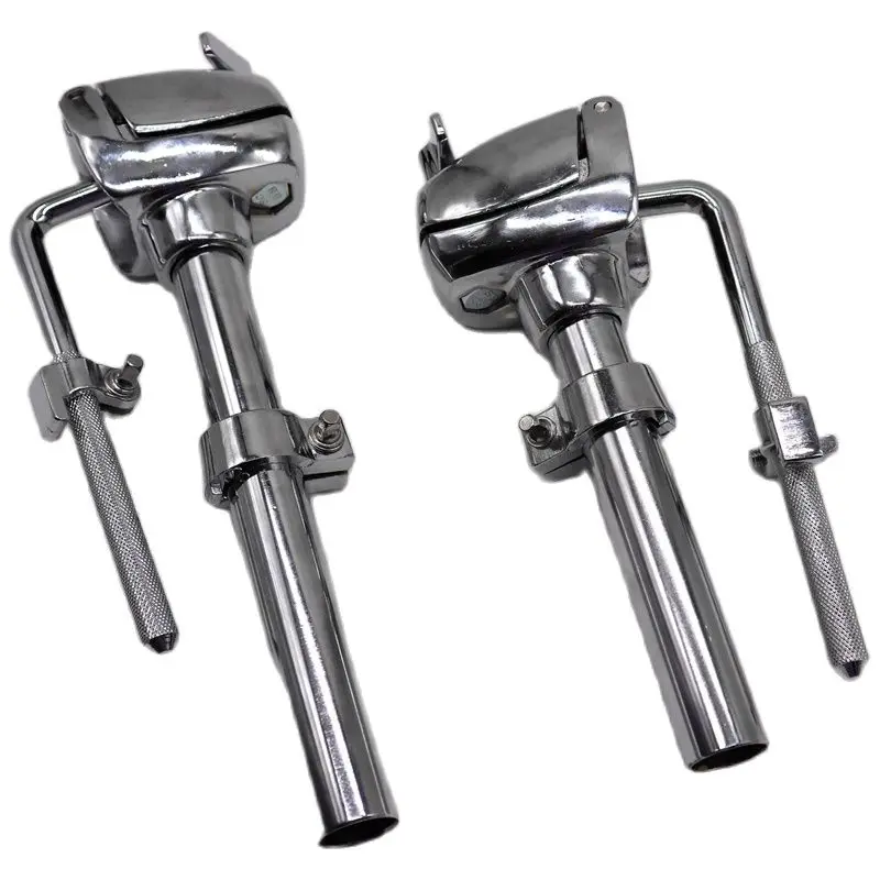 Tom Holder Drum Holder Tom Drum Stand Drum Arm Drum Support Zinc Alloy Die Casting Surface Chrome Plating Drum Kit 1 Piece