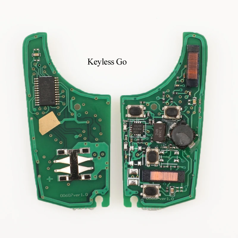 Jingyuqin Keyless Go Auto Full Smart Remote Flip Key für Chevrolet Cruz Aveo Camero Malibu Buick Verano Encore 433Mhz ID46 Chip
