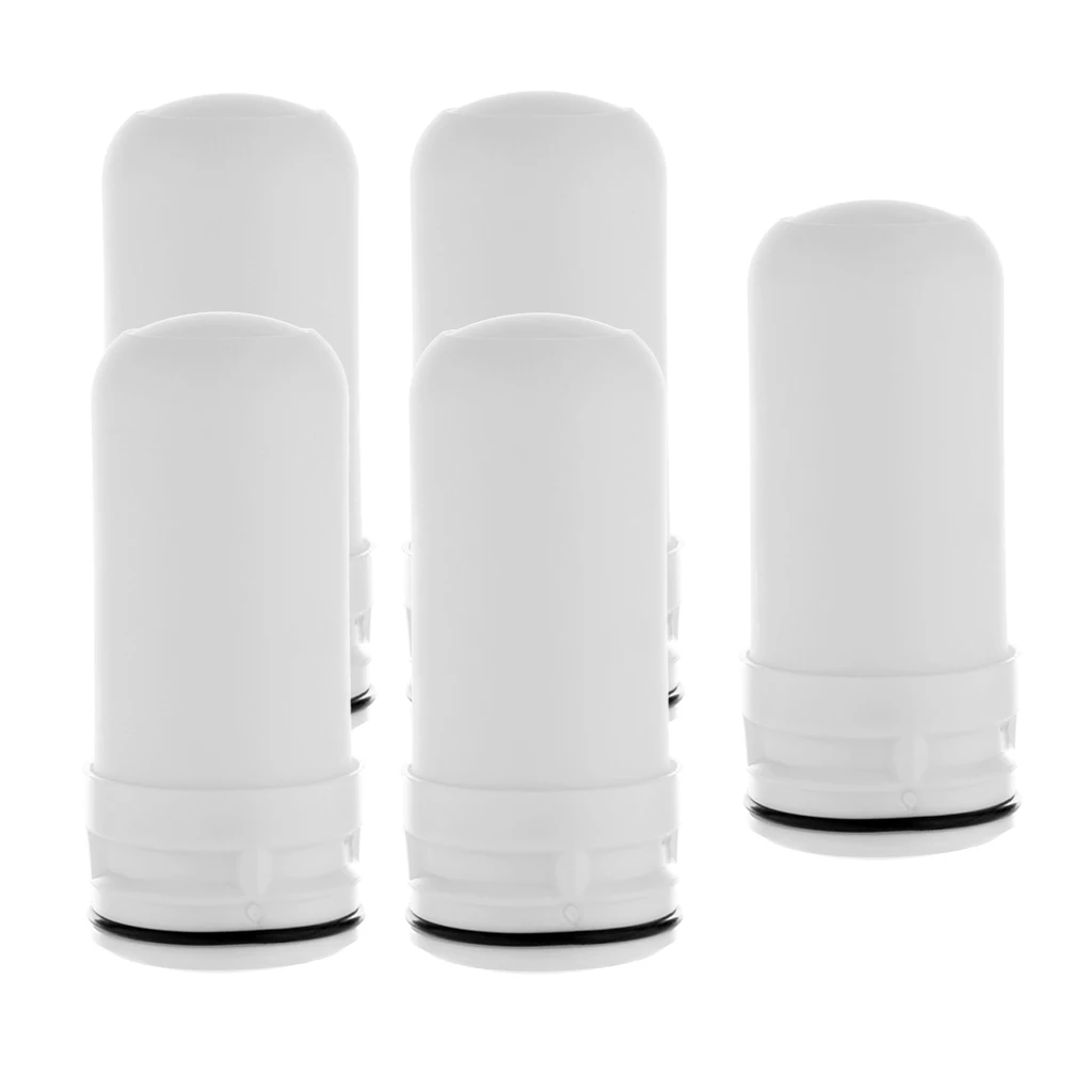 5 X Faucet Tap Water Filter Purifier Cartridge Ceramic Kitchen Water Filter