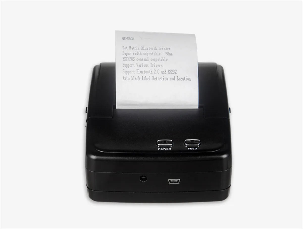 

58mm 2inch Mobile Dot Matrix USB Bluetooth Printer
