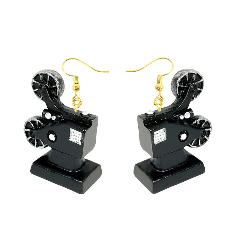34 Style Water Dispenser Washing Machine Toilet TV Exaggerated Funny Earrings Lovely Party Gift Earhook Women Girls