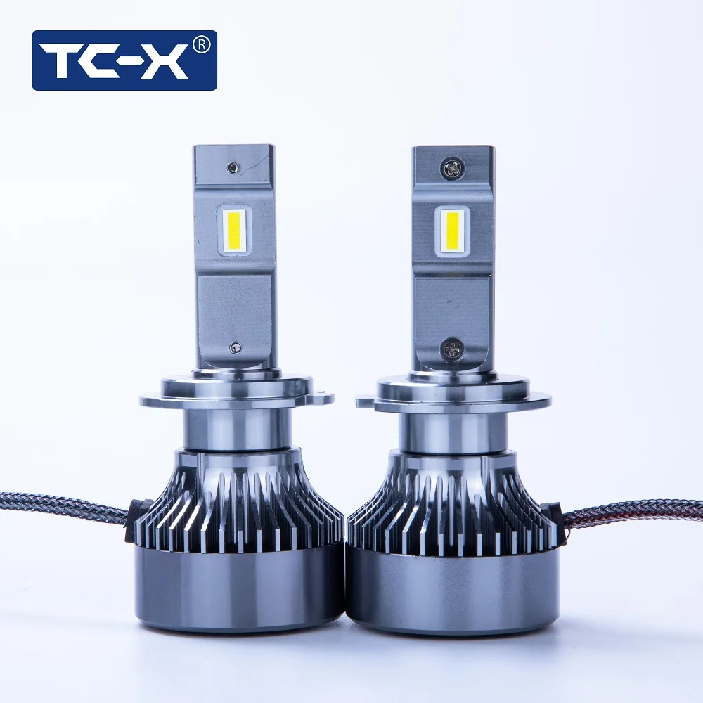 TC-X 2 Bulbs/Set LED Car Light H4 Hi low beam LED Headlight bulbs H7 H1 H11 HB3 HB4 H27/880 Auto Bulb Headlamp 6000K Light