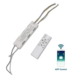 Remote palette drive APP bluetooth control LED driver (20-40W)X4 (40-60W)X4 dimmable lighting transformer for chandeliers etc.