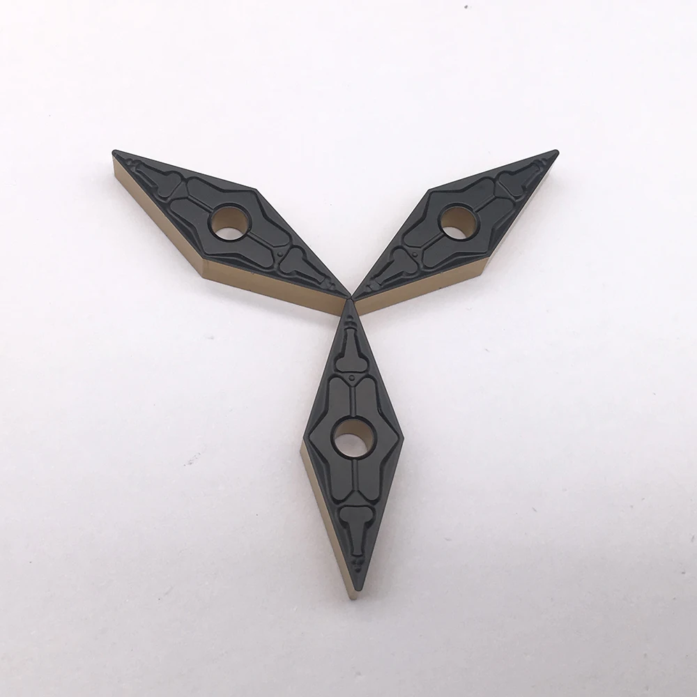 10PCS VNMG160404 TM FT4225 Carbide Turning Tools Lathe Tools For Turning Tools Carbide Turning Inserts For Steel CNC Tools