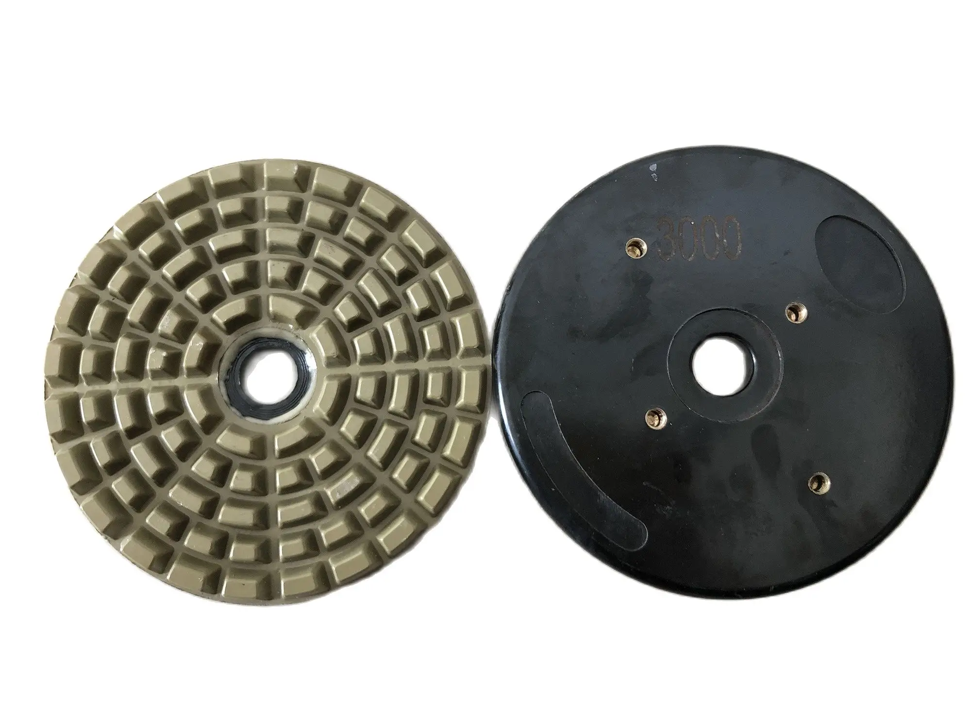 8 Inch 200MM Abrasive Diamond Resin Grinding Disc Polishing Disc Elastic Grinding Disc For Grinding Granite Marble Quartz Stone