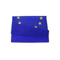 Xiangying Bandera de la UE poliéster colgante para exteriores