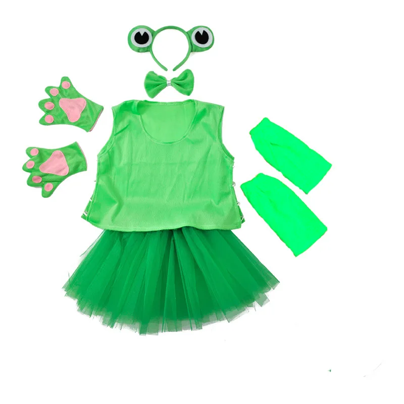 Halloween cosplay party frog animal costume birthday Students Stage Play Performance Apparel clothing