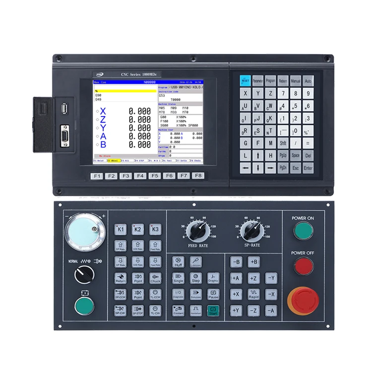 mini 5 Axis hobby cnc milling controller for  wood carving machine router machine board PLC software