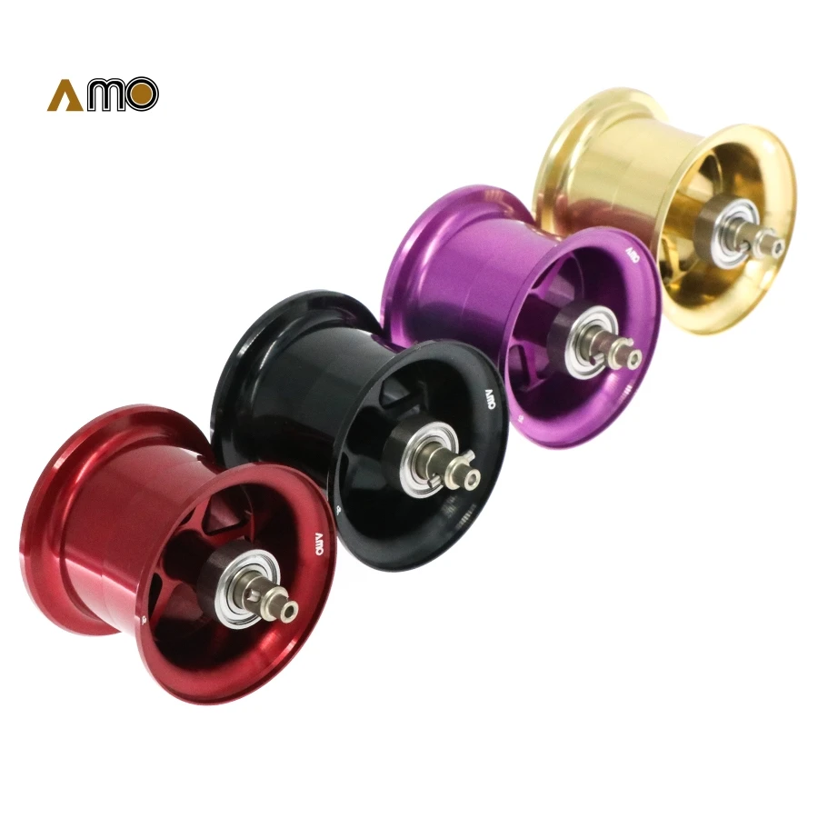 AMO DIY ABU ROXANI BF8 Spool ZATA Micro Universal Use Lightweight Spool Aluminium Alloy Spool