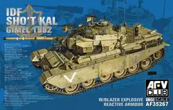 AFV Club 1/35 AF35267 IDF Shot Kal Gimel 1982 w/Blazer Explosive Reactive Armour