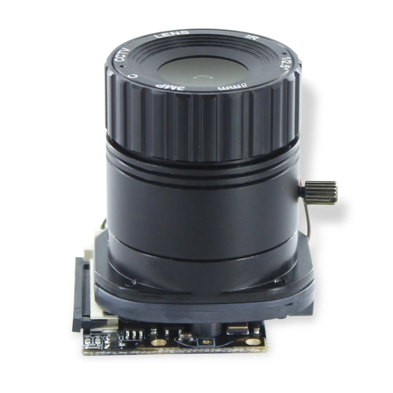 Raspberry Pi camera CS telephoto lens Raspberry Pi 3B+4B manual switch IR CUT module