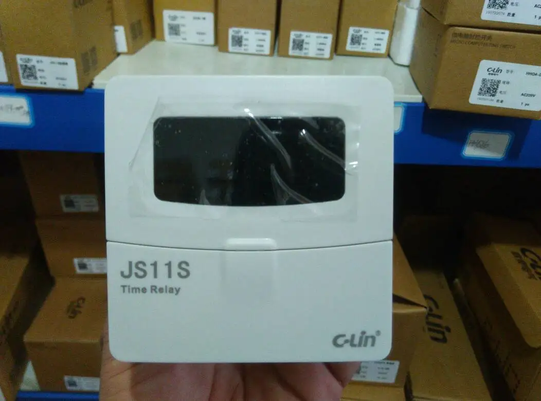 ใหม่รุ่น JS11S เดิมแท้ C-Lin HHS11(JS11S) รีเลย์ AC220V 99H59M 99M59S 9999S 4 ดิจิตอล
