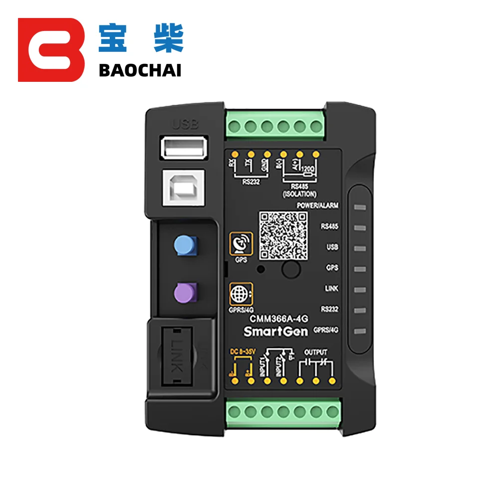 Smartgen CMM366A-4g ETHERNET Communication Protocol Switch Module Achieve Genset (with SCI) Connect to Internet