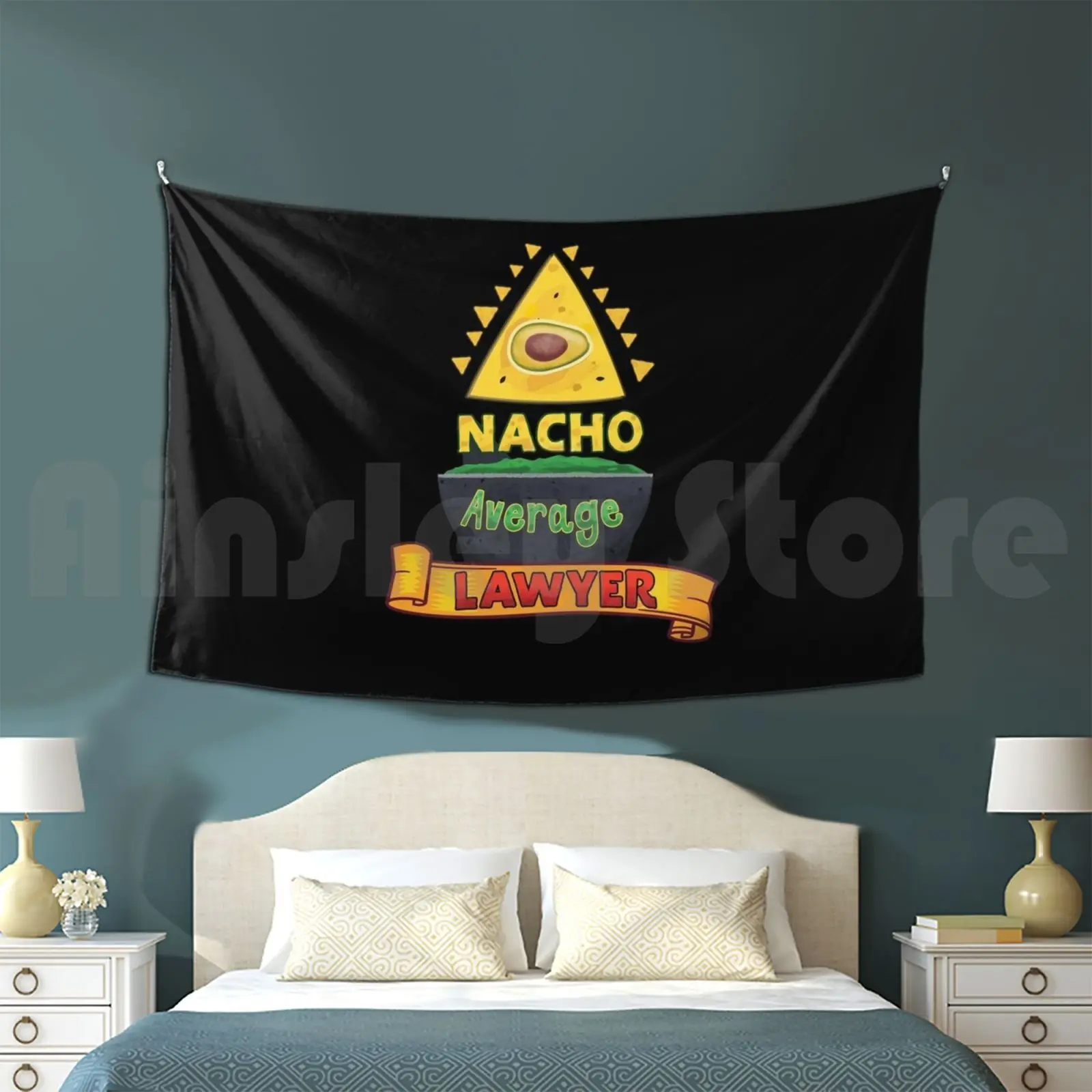 Lawyer Gifts-Nacho Average Customized Tapestry Nacho Quotes Not