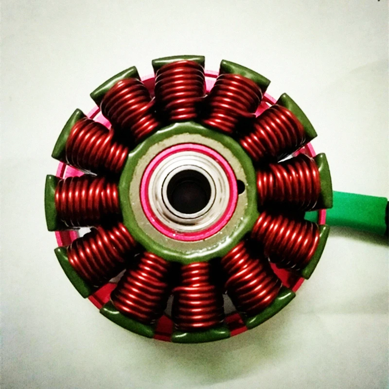 الصف الصناعية سميكة خط نماذج مع الحرارة تبديد متعددة محور القرص نوع 4114 فرش السيارات 340kv