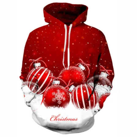 

xinchenyuan New Men/Women Christmas Theme 3D Print Fashion Clothing Street Hip Hop Casual Sweatshirt Hoodies Z42