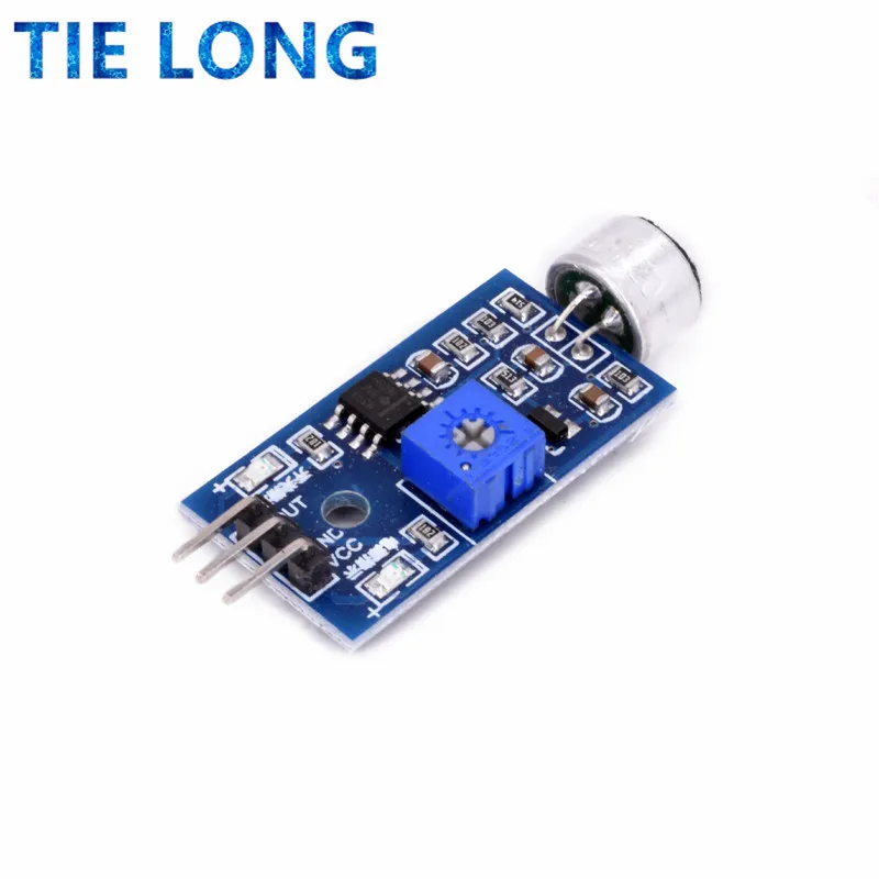 Modul Sensor Deteksi Suara Sensor Suara Modul VOS Modul Mikrofon Sakelar Yang Dioperasikan Suara untuk Sakelar Arduino Rumah Pintar