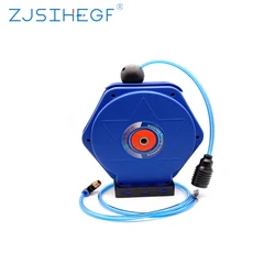 9M Air Pipe Size 8mm*5mm Automotive Air hose Reel Automatic Retractable Telescopic Drum