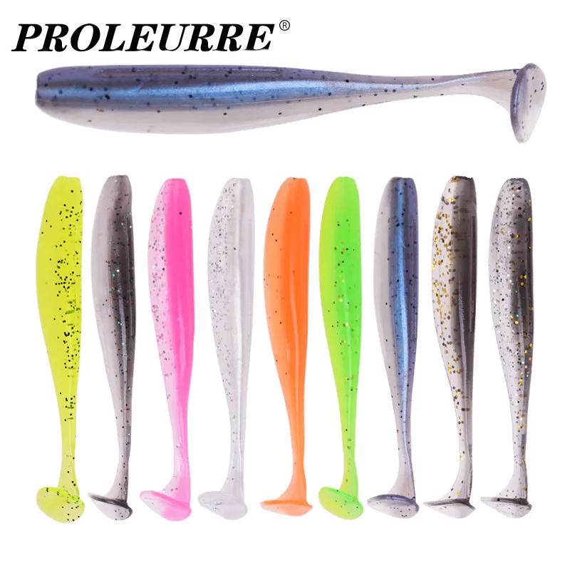 Proleurre Quality Lure Easy Shiner Shad Jig Wobblers 5cm/7.5cm/9.5cm Fishing Silicone Soft Lures Artificial Bait Souple Pesca