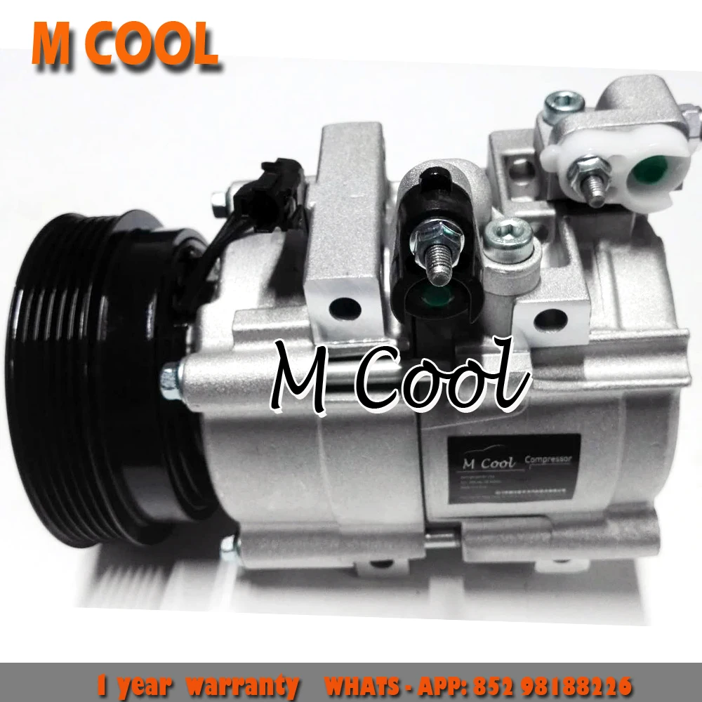 High Quality AC Compressor For Hyundai Trajet/Santa Fe I 2.0L F500-BBWBB-02 F500-BBWBB-03 F500-BBWBB-06 QBVDA-01 F500-MAXDA-01