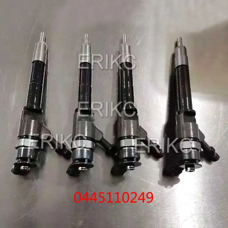 4PCS 0445 110 249 Common Rail Injector 0 445 110 249 0445110249 WE01-12-H50A WE01-13-H50 for MAZDA BT50 3.0L