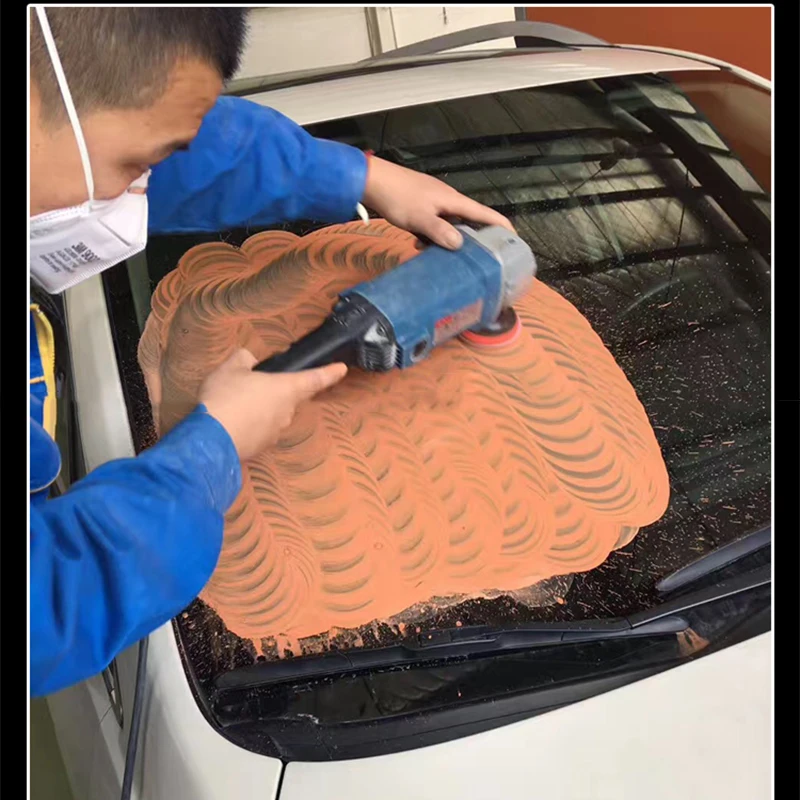 Polvo de pulido de tierras raras de 50g, espejos de vidrio, pulido compuesto, polvo de óxido de cerio, herramienta abrasiva, ventanas de coche