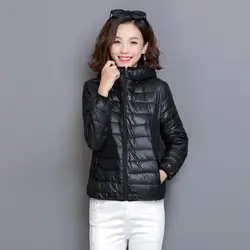 Winter Puffer Coats Women Cotton-Padded Jacket 2023 New Casual Down Cotton Jacket Light Thin Student Thickened Short Coat Female