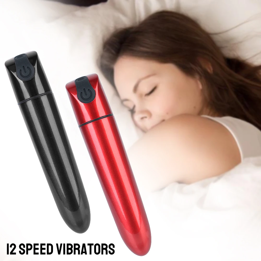 Bullet Vibrator Sex Toys For Woman Vaginal G Spot Dildo Vibrator Mini Powerful Waterproof Clitoris Stimulator 12 Speed